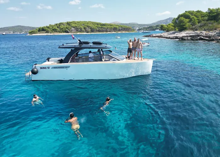 Peaceful & Secluded Retreat House Kod Kapetana Hvar Veliko Grablje